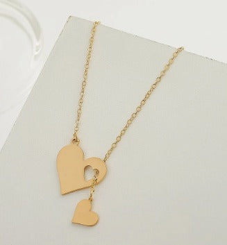 collar creativo de corazon hueco - additional image 2