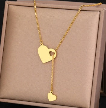 collar creativo de corazon hueco - additional image 1