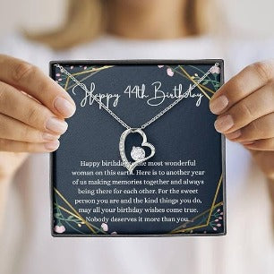 collar colgante corazón circonita cristal - additional image 2